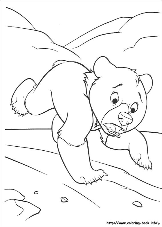 Brother Bear coloring picture